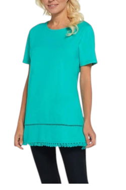 Denim & Co. Short Sleeves