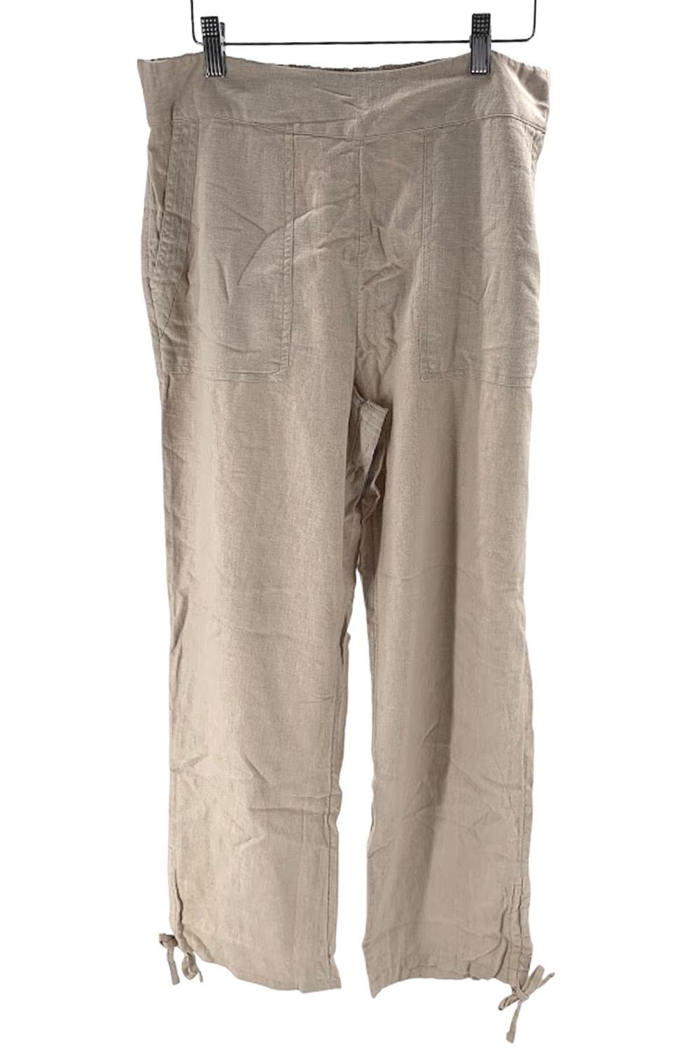 Joan Rivers Regular Knit Ponte Zipper Pocket Ankle Pant 