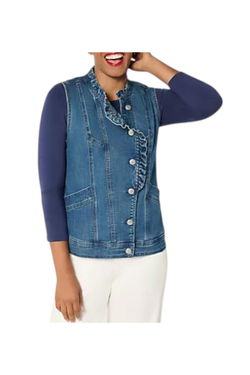 LOGO by Lori Goldstein Women's Coats, Jackets & Vests