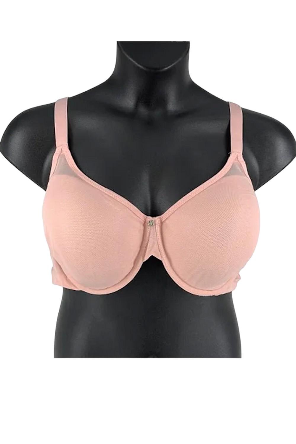 Jockey Forever Fit Molded Cup Active Lifestyle Bra ROSE PETAL 2X