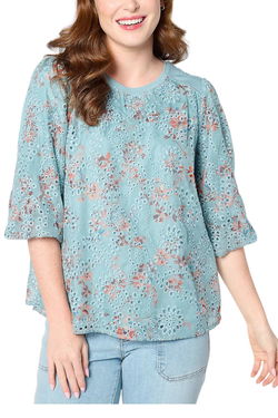 LOGO by Lori Goldstein Women's Tops